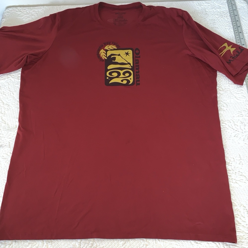 RARE Mens PATAGONIA Kona Hawaii Uluweuweu Bay Relay Race‎ Capilene XL T Shirt